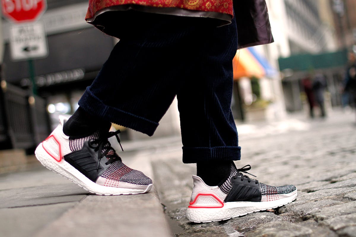 Wearing ultraboost